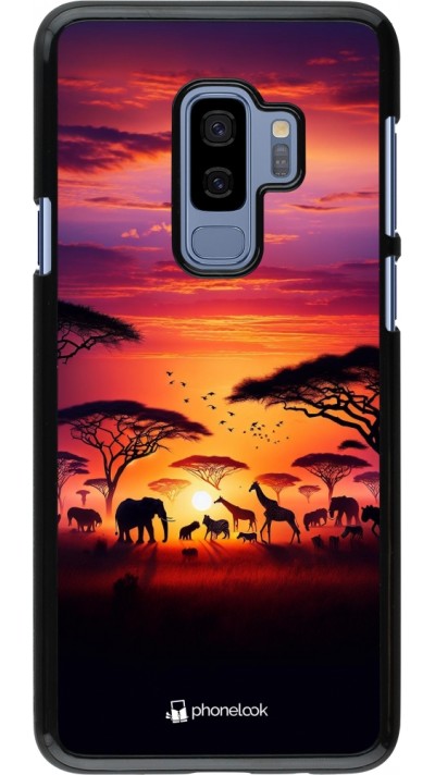 Coque Samsung Galaxy S9+ - Safari sunset wildlife