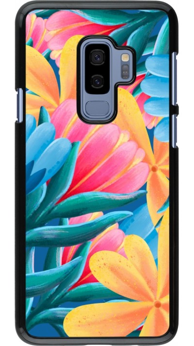 Coque Samsung Galaxy S9+ - Spring 23 colorful flowers