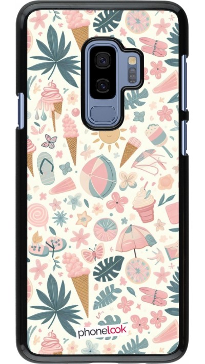 Coque Samsung Galaxy S9+ - Summer Pink Pattern