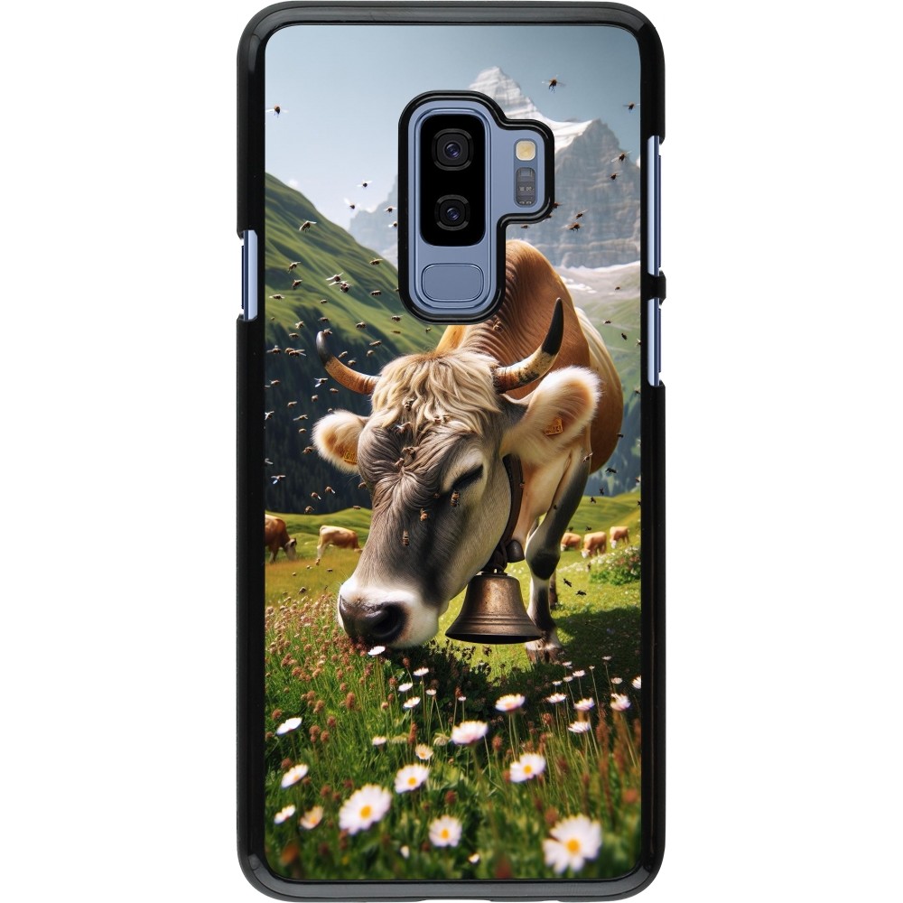 Coque Samsung Galaxy S9+ - Vache montagne Valais