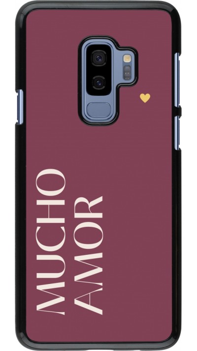 Coque Samsung Galaxy S9+ - Valentine 2024 mucho amor rosado