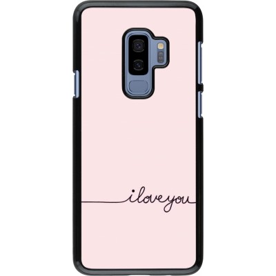 Coque Samsung Galaxy S9+ - Valentine 2023 i love you writing