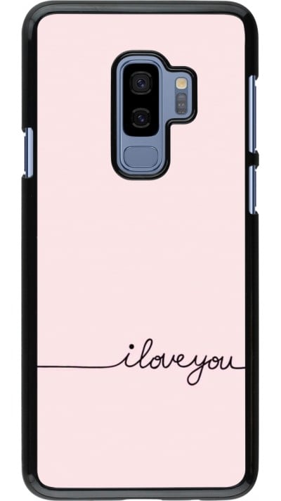 Coque Samsung Galaxy S9+ - Valentine 2023 i love you writing