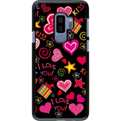 Coque Samsung Galaxy S9+ - Valentine 2023 love symbols