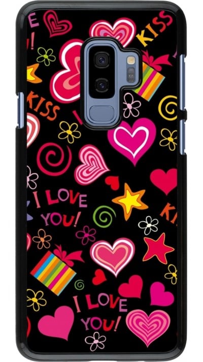 Coque Samsung Galaxy S9+ - Valentine 2023 love symbols