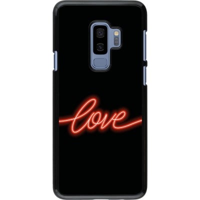 Coque Samsung Galaxy S9+ - Valentine 2023 neon love