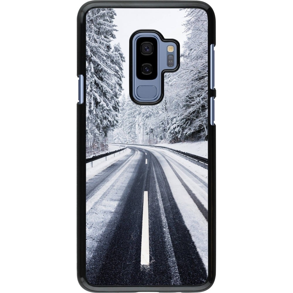 Coque Samsung Galaxy S9+ - Winter 22 Snowy Road