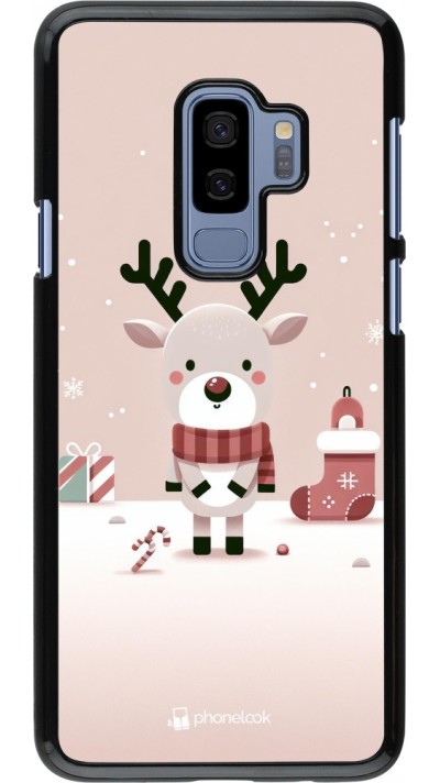 Coque Samsung Galaxy S9+ - Noël 2023 Choupinette Renne