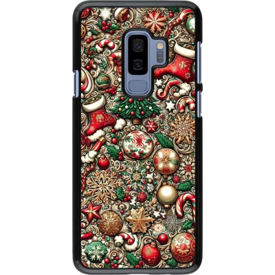 Coque Samsung Galaxy S9+ - Noël 2023 micro pattern