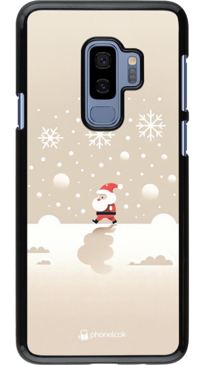 Coque Samsung Galaxy S9+ - Noël 2023 Minimalist Santa