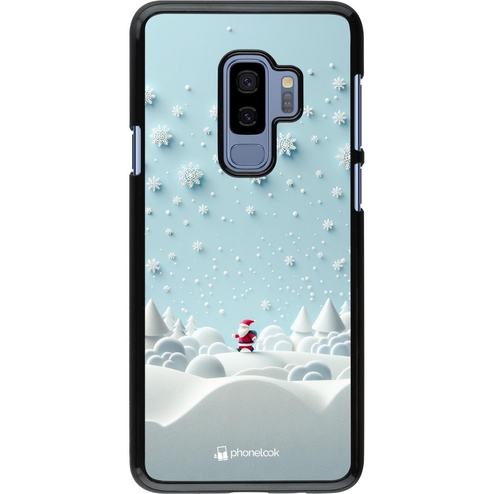 Coque Samsung Galaxy S9+ - Noël 2023 Petit Père Flocon