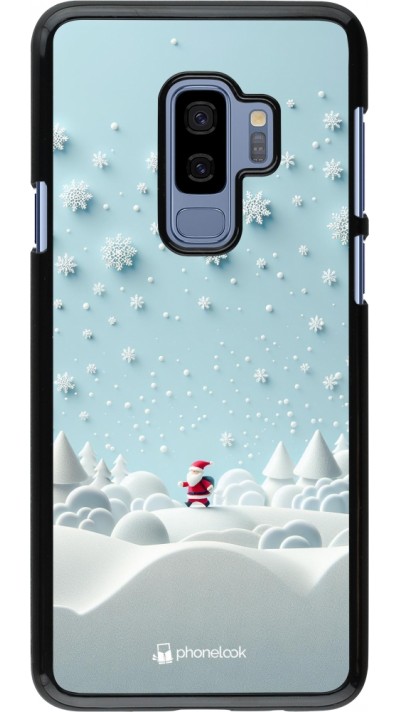 Coque Samsung Galaxy S9+ - Noël 2023 Petit Père Flocon