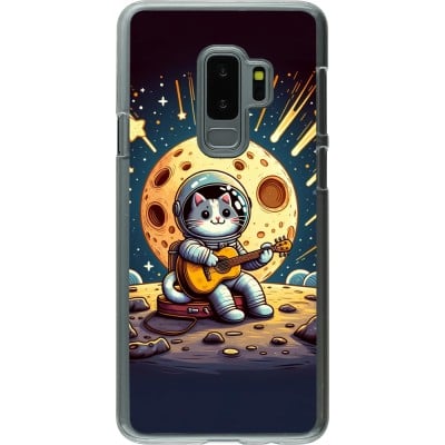 Coque Samsung Galaxy S9+ - Plastique transparent AstroCat RockLune