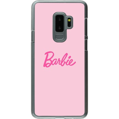 Coque Samsung Galaxy S9+ - Plastique transparent Barbie Text