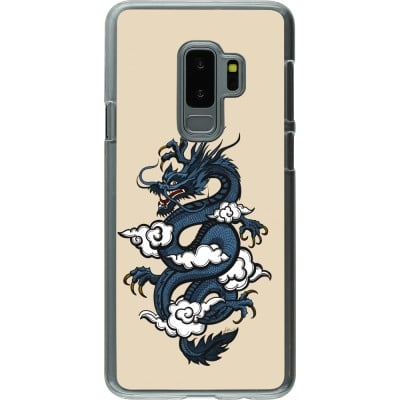 Coque Samsung Galaxy S9+ - Plastique transparent Blue Dragon Tattoo