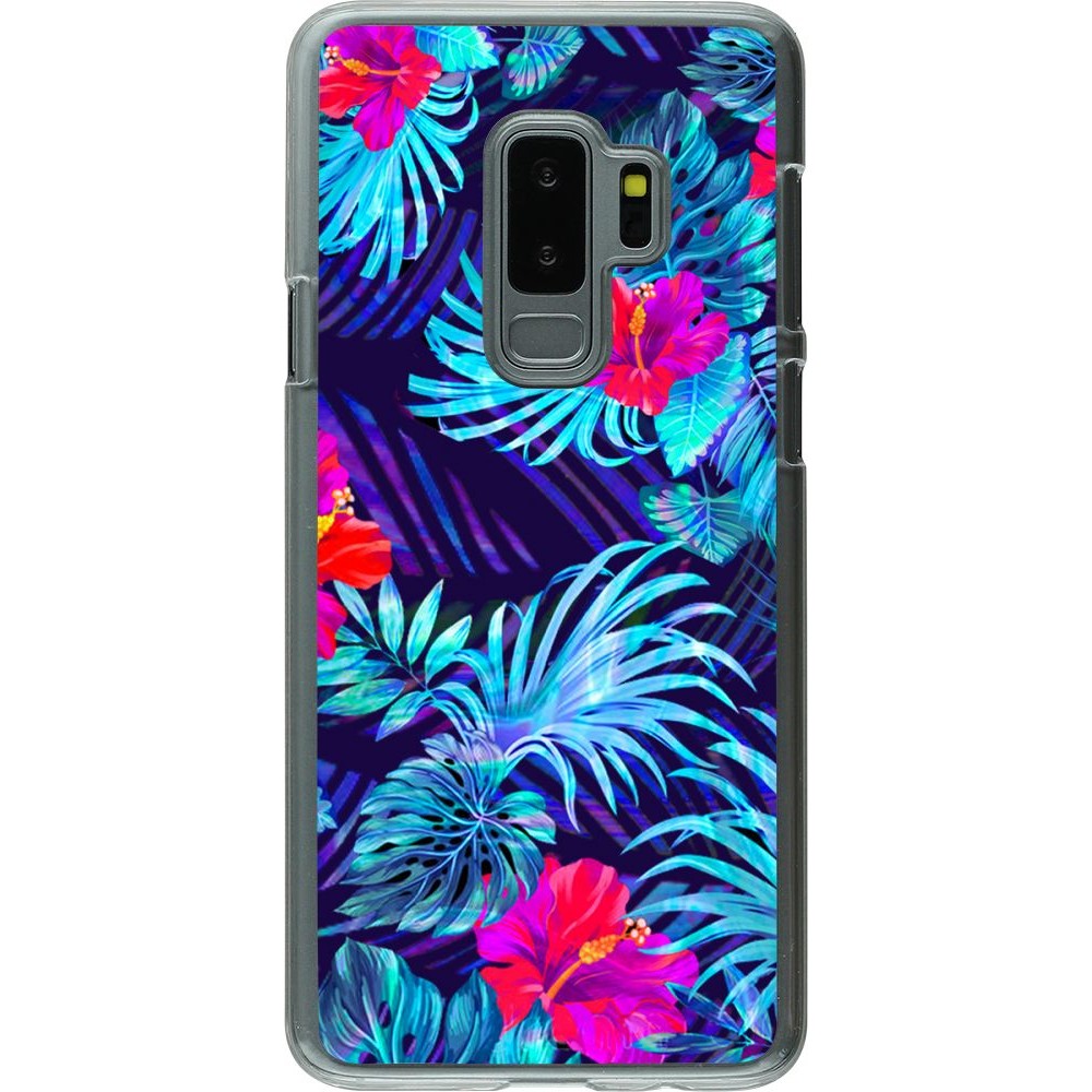 Coque Samsung Galaxy S9+ - Plastique transparent Blue Forest