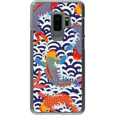 Coque Samsung Galaxy S9+ - Plastique transparent Easter 2023 japanese fish