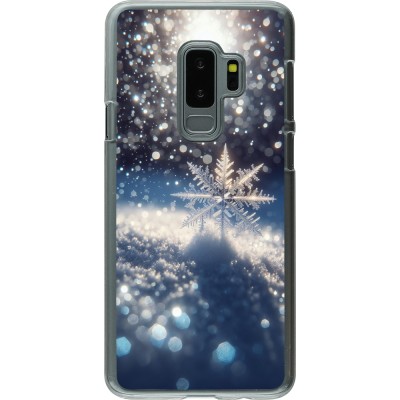 Coque Samsung Galaxy S9+ - Plastique transparent Flocon Solaire Éclat