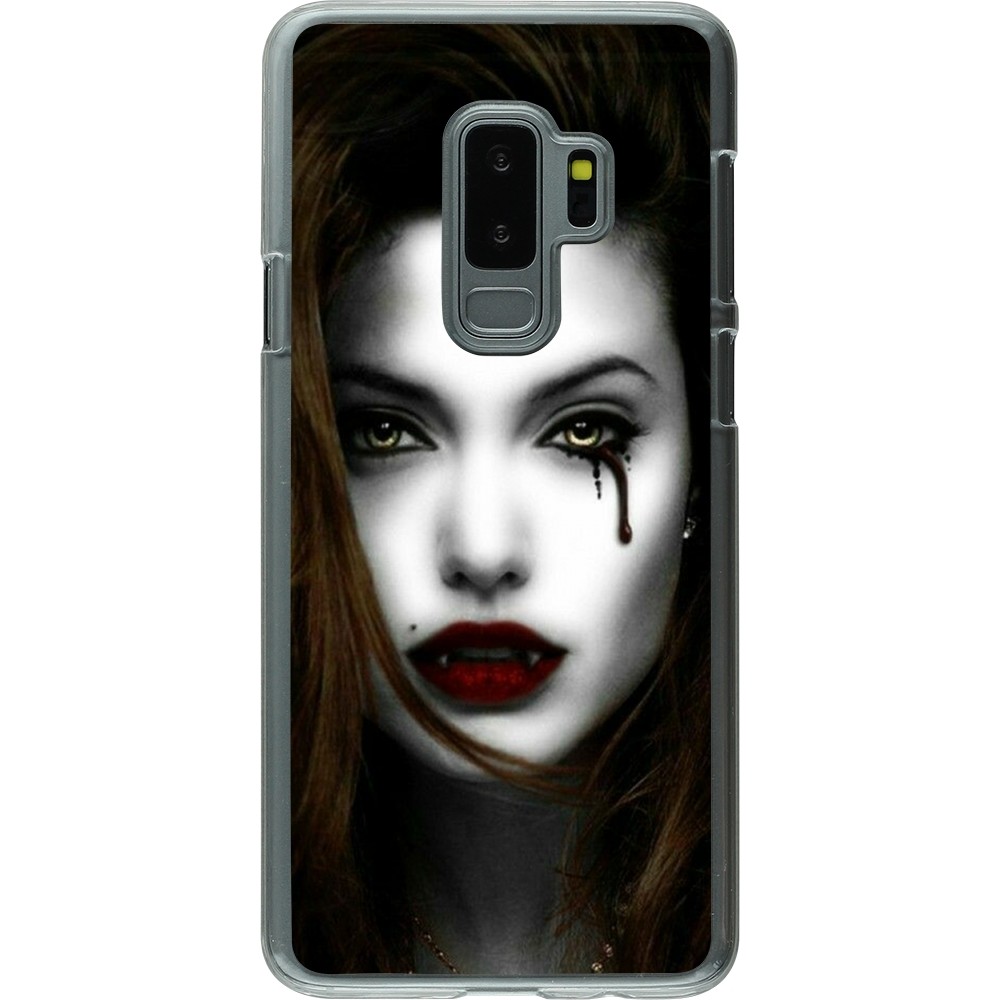 Coque Samsung Galaxy S9+ - Plastique transparent Halloween 2023 gothic vampire