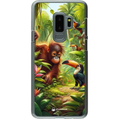 Coque Samsung Galaxy S9+ - Plastique transparent Jungle Tropicale Tayrona