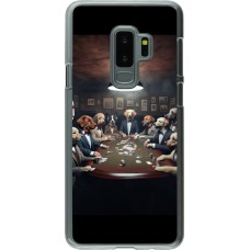 Coque Samsung Galaxy S9+ - Plastique transparent Les pokerdogs