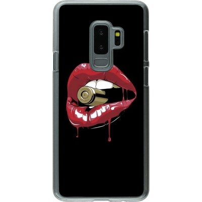 Coque Samsung Galaxy S9+ - Plastique transparent Lips bullet