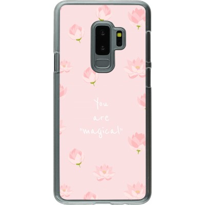 Coque Samsung Galaxy S9+ - Plastique transparent Mom 2023 your are magical