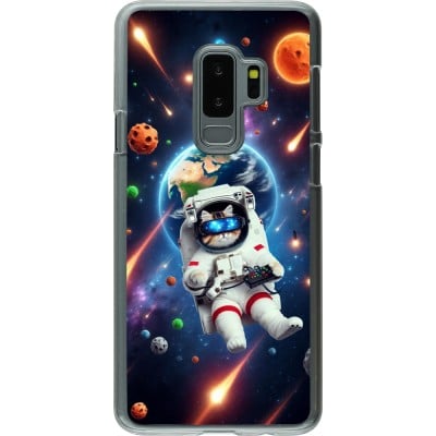 Coque Samsung Galaxy S9+ - Plastique transparent VR SpaceCat Odyssey