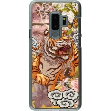 Coque Samsung Galaxy S9+ - Plastique transparent Spring 23 japanese tiger