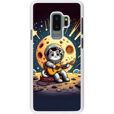 Coque Samsung Galaxy S9+ - Plastique blanc AstroCat RockLune