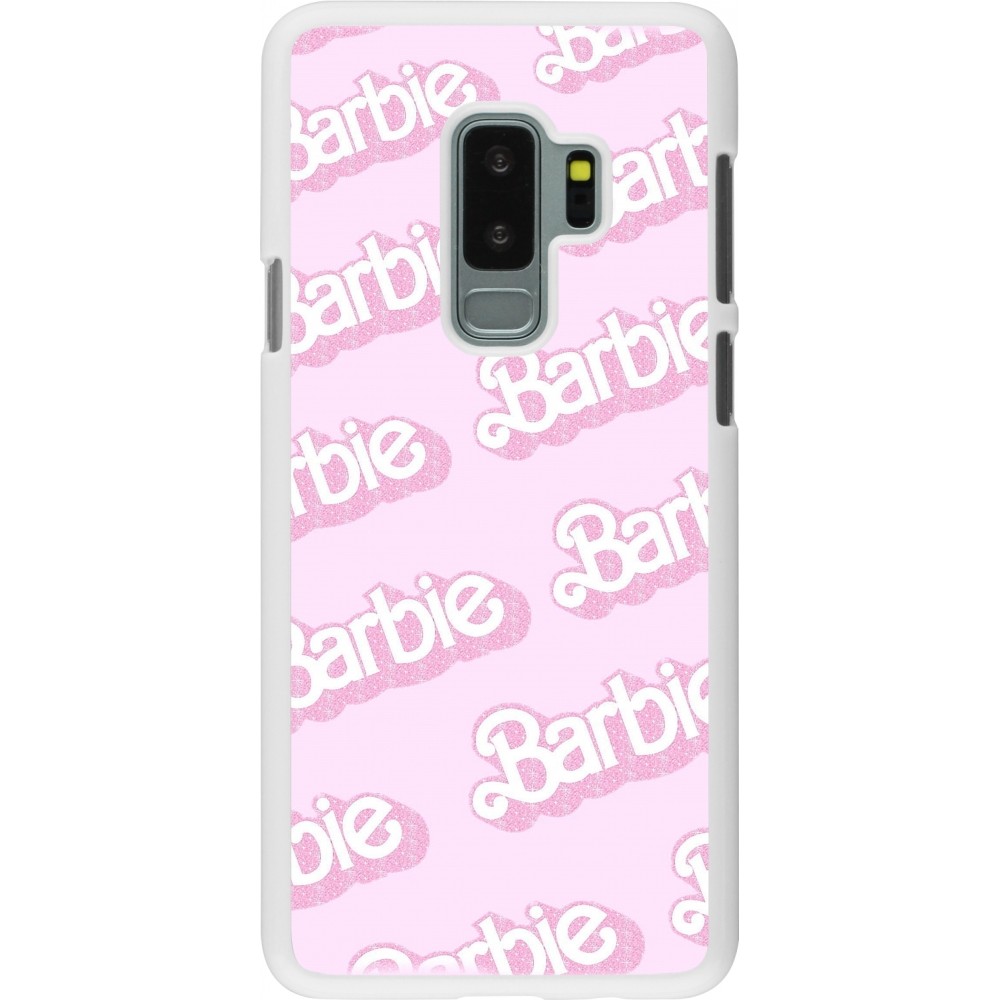 Coque Samsung Galaxy S9+ - Plastique blanc Barbie light pink pattern