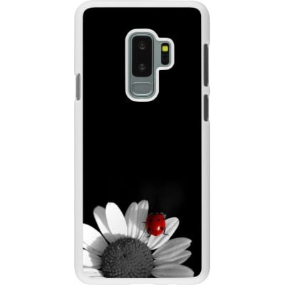 Coque Samsung Galaxy S9+ - Plastique blanc Black and white Cox