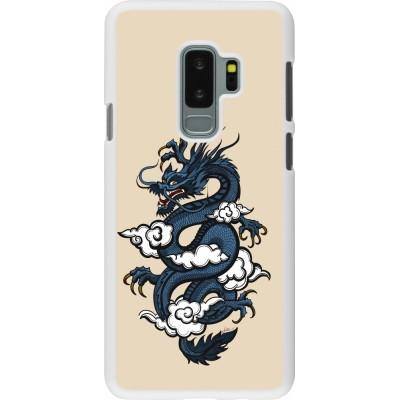 Coque Samsung Galaxy S9+ - Plastique blanc Blue Dragon Tattoo