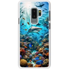 Coque Samsung Galaxy S9+ - Plastique blanc Bora Bora Mer et Merveilles