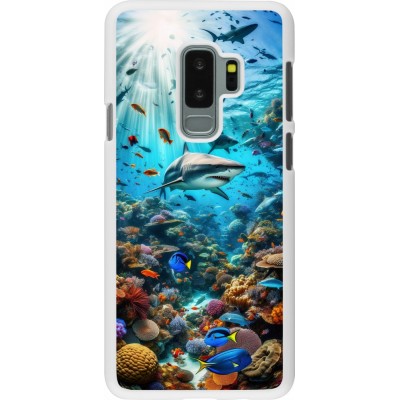 Coque Samsung Galaxy S9+ - Plastique blanc Bora Bora Mer et Merveilles