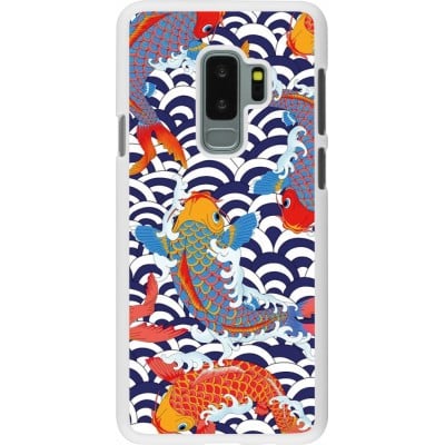 Coque Samsung Galaxy S9+ - Plastique blanc Easter 2023 japanese fish