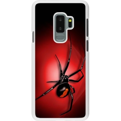 Coque Samsung Galaxy S9+ - Plastique blanc Halloween 2023 spider black widow