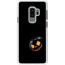 Coque Samsung Galaxy S9+ - Plastique blanc Halloween 2023 discreet pumpkin