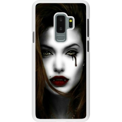 Coque Samsung Galaxy S9+ - Plastique blanc Halloween 2023 gothic vampire