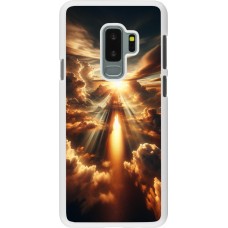 Coque Samsung Galaxy S9+ - Plastique blanc Lueur Céleste Zenith