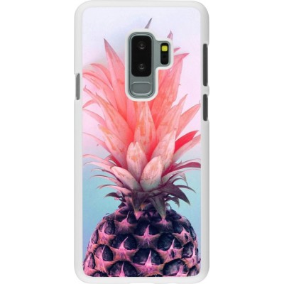 Coque Samsung Galaxy S9+ - Plastique blanc Purple Pink Pineapple