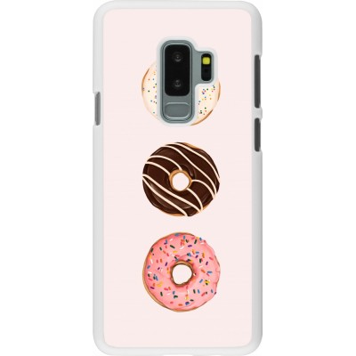 Coque Samsung Galaxy S9+ - Plastique blanc Spring 23 donuts