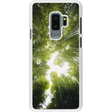 Coque Samsung Galaxy S9+ - Plastique blanc Spring 23 forest blue sky