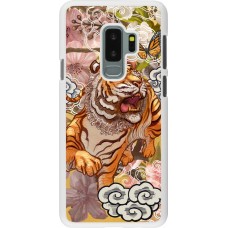 Coque Samsung Galaxy S9+ - Plastique blanc Spring 23 japanese tiger