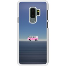 Coque Samsung Galaxy S9+ - Plastique blanc Spring 23 pink bus