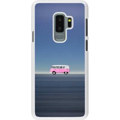 Coque Samsung Galaxy S9+ - Plastique blanc Spring 23 pink bus