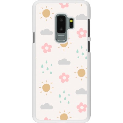 Coque Samsung Galaxy S9+ - Plastique blanc Spring 23 weather