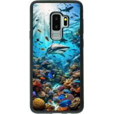 Coque Samsung Galaxy S9+ - Silicone rigide noir Bora Bora Mer et Merveilles