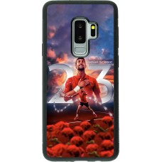 Coque Samsung Galaxy S9+ - Silicone rigide noir Djokovic 23 Grand Slam