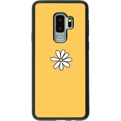 Coque Samsung Galaxy S9+ - Silicone rigide noir Easter 2023 daisy